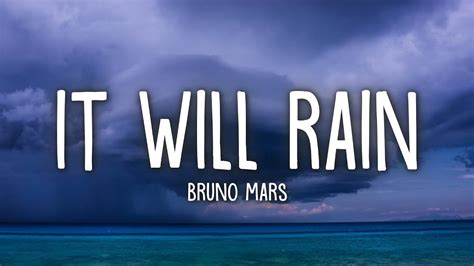 bruno mars it will rain lyrics arti